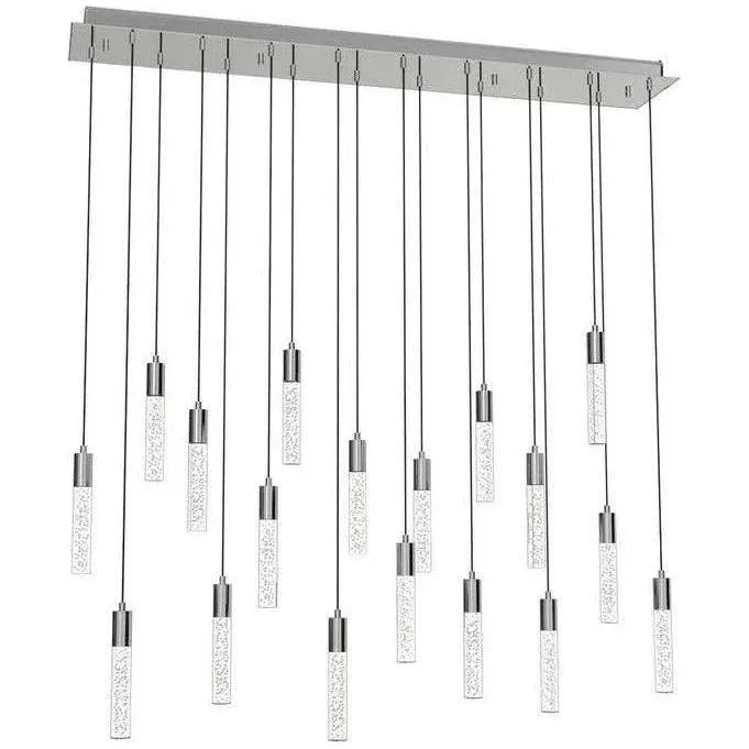 BlackJack Lighting - Seraph Linear Pendant - SER-38P-PC-LBU-27U-30K | Montreal Lighting & Hardware