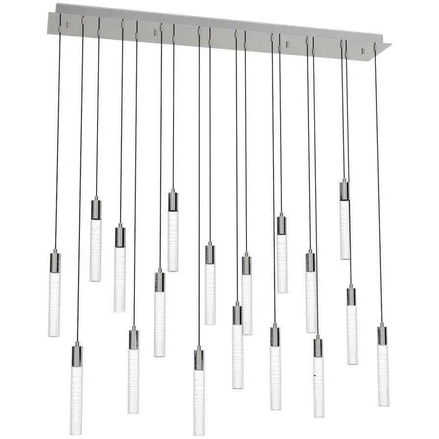 BlackJack Lighting - Seraph Linear Pendant - SER-38P-PC-LGR-27U-30K | Montreal Lighting & Hardware