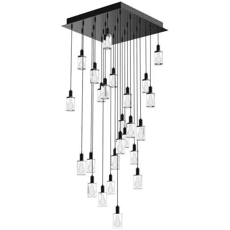 BlackJack Lighting - Seraph Square Pendant - SER-24P-BL-LAL-27U-30K | Montreal Lighting & Hardware