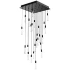 BlackJack Lighting - Seraph Square Pendant - SER-24P-BL-LGR-27U-30K | Montreal Lighting & Hardware