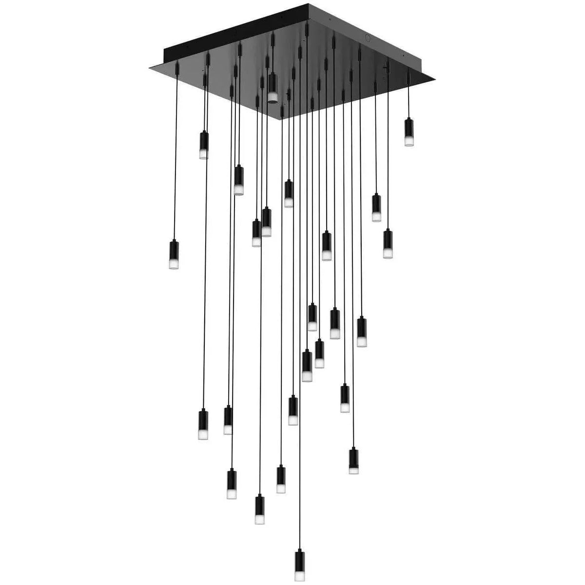 BlackJack Lighting - Seraph Square Pendant - SER-24P-BL-LSF-27U-30K | Montreal Lighting & Hardware