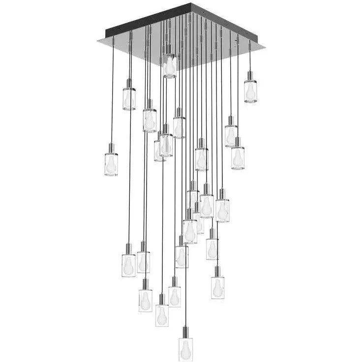 BlackJack Lighting - Seraph Square Pendant - SER-24P-PC-LAL-27U-30K | Montreal Lighting & Hardware