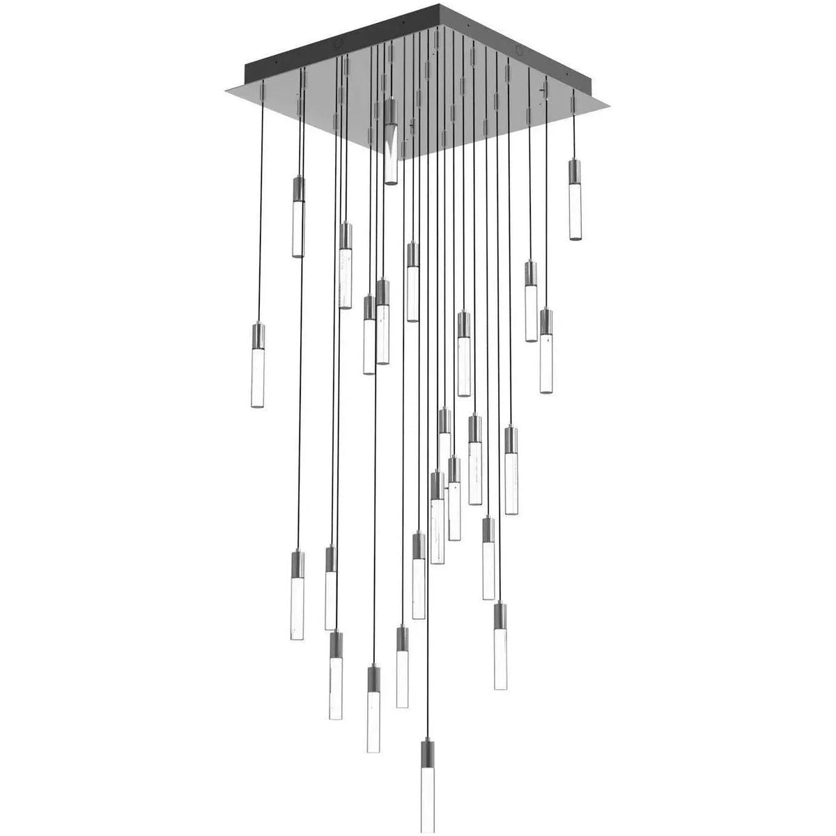 BlackJack Lighting - Seraph Square Pendant - SER-24P-PC-LTC-27U-30K | Montreal Lighting & Hardware