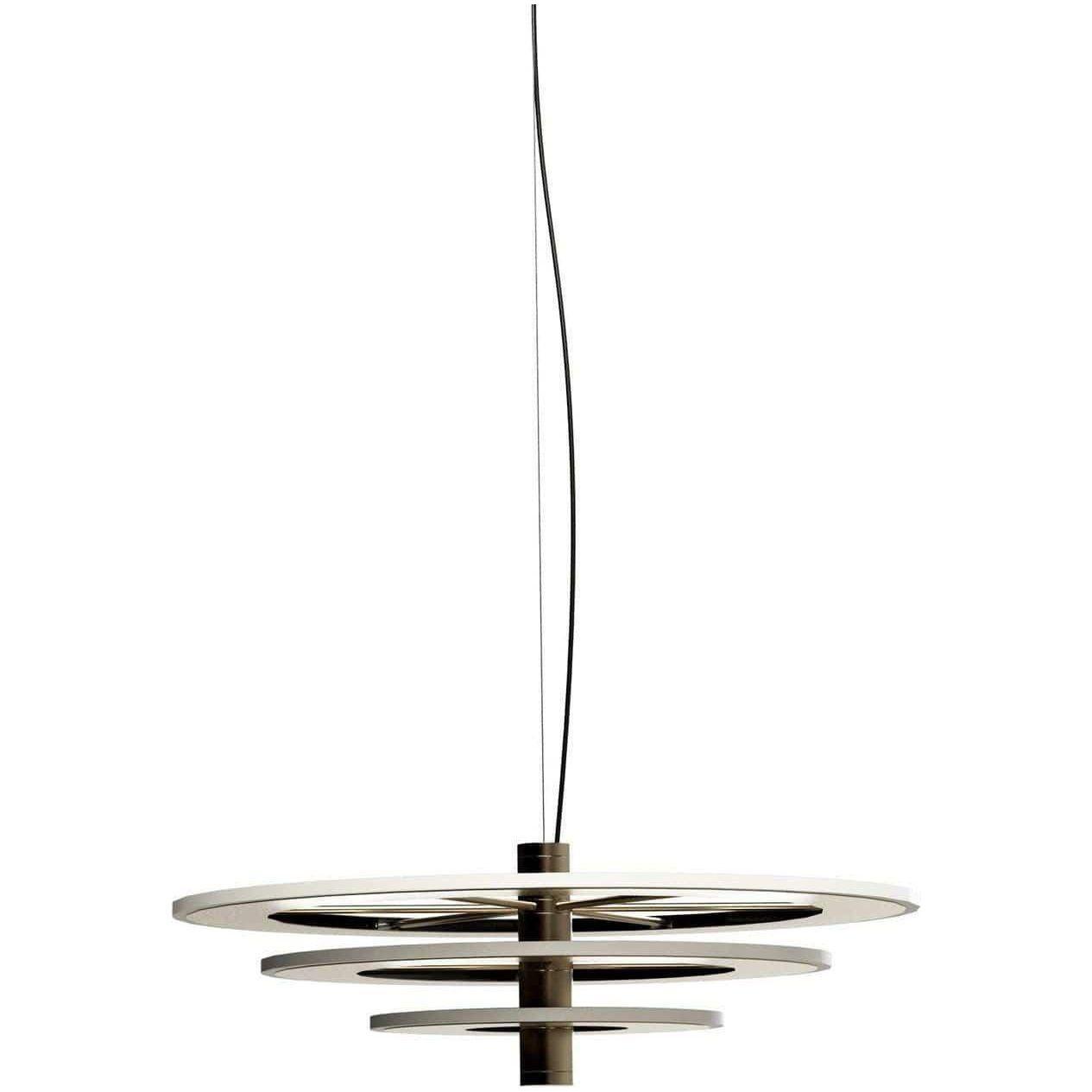 BlackJack Lighting - Staxx 3-Tier Cone Pendant - STX-28P-SN-3C-27Z-30K | Montreal Lighting & Hardware