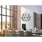 BlackJack Lighting - Swirl Pendant - SWL-16P-SN-27U-30K | Montreal Lighting & Hardware