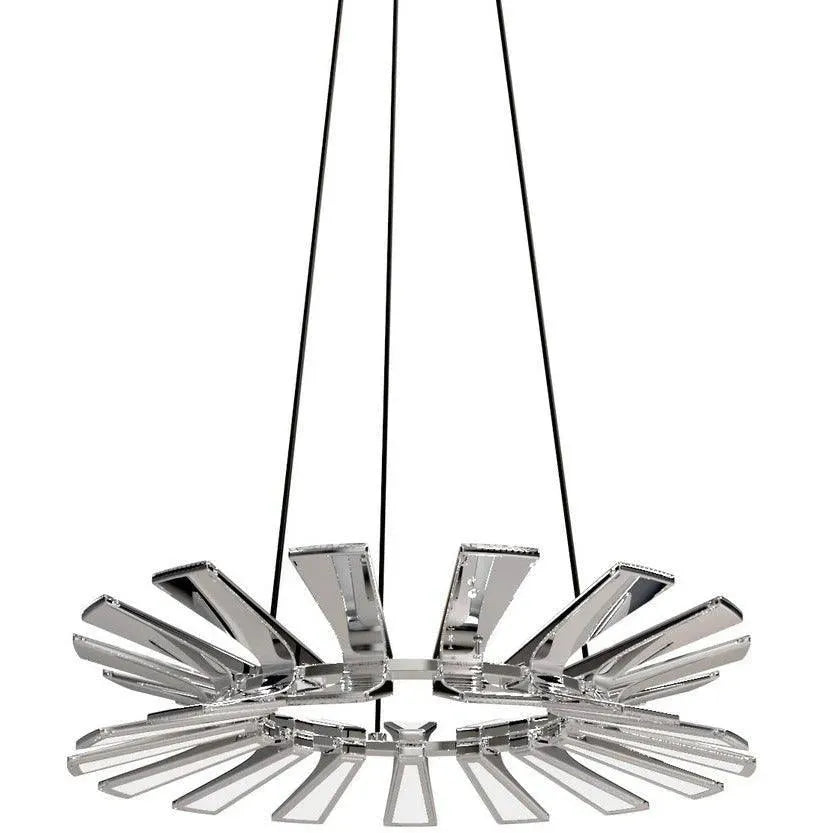 BlackJack Lighting - Wedge Chandelier - WEG-26C-PC-27U-30K | Montreal Lighting & Hardware