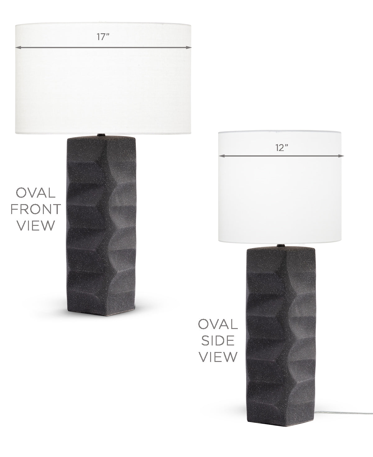 Bond Table Lamp - FLO-4610-OVAL-OWC