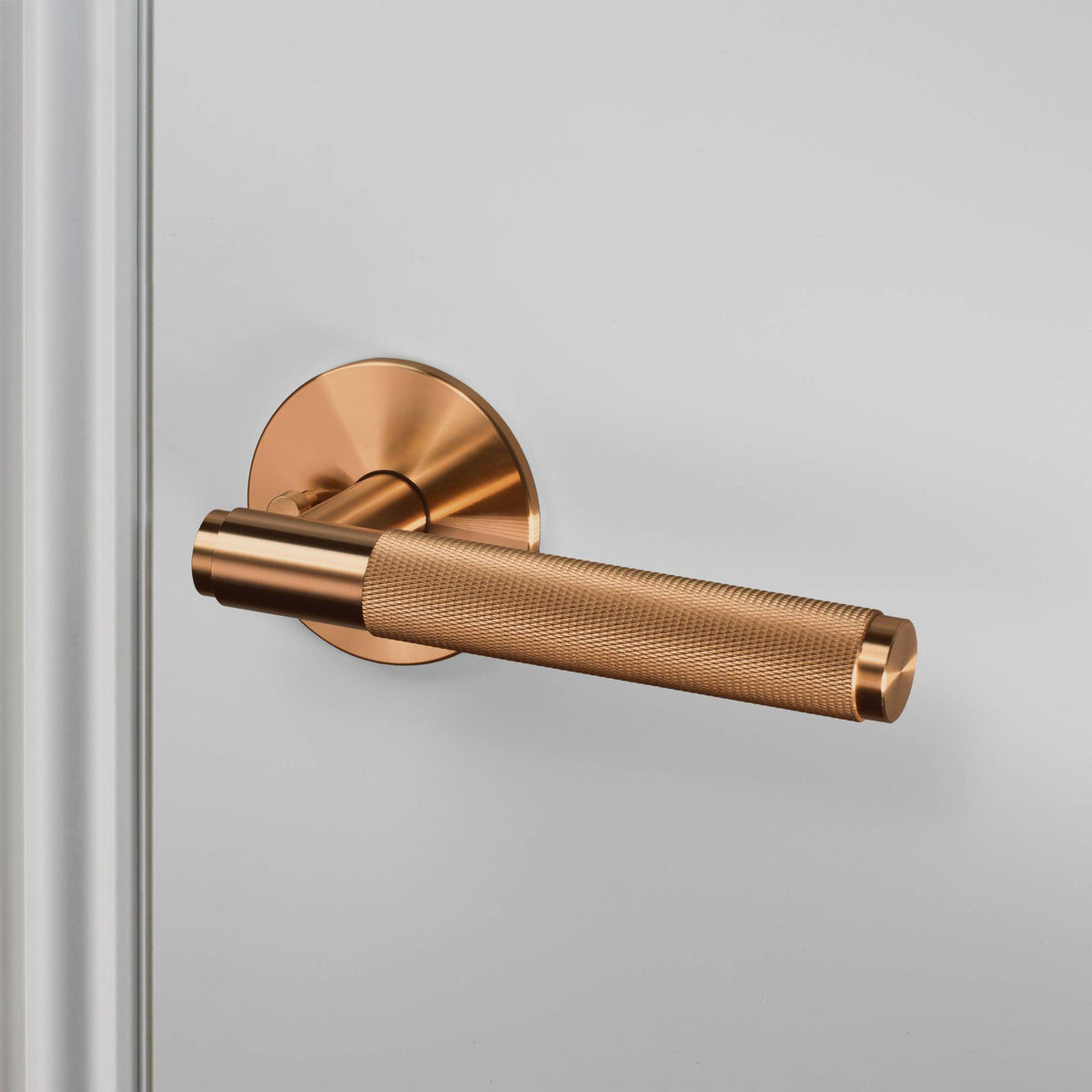 Buster + Punch - NDD-134470 - Door Handle Set Privacy Cross - Warm Sunset
