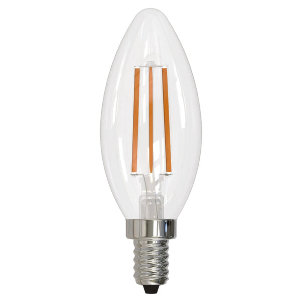 6,5 W DEL FILAMENT B11 3000K E12 CLAIR