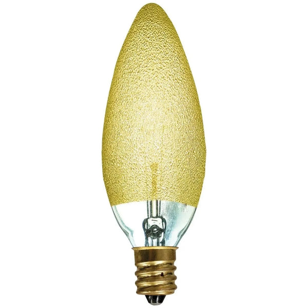 Ampoule Cristal B10 E12 25W 145LM 100CRI.9 Intensité variable