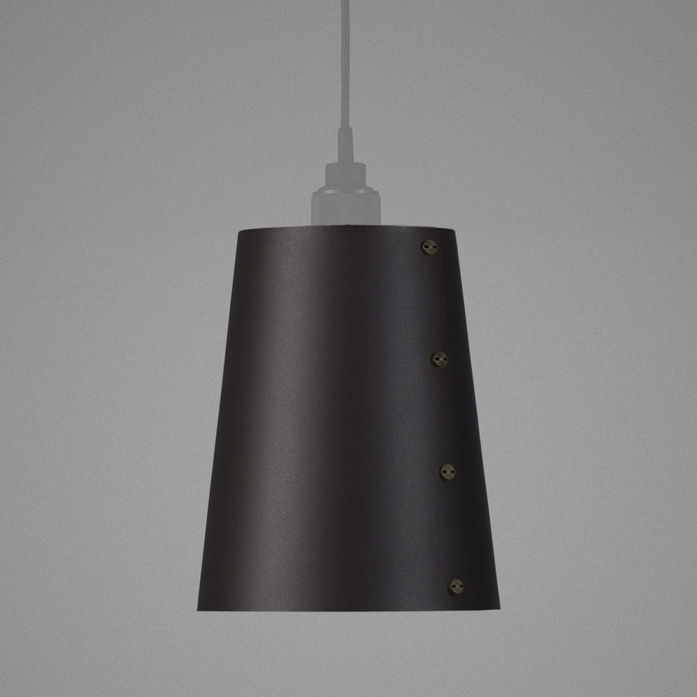 Buster + Punch - NSH-34258 - Hooked Pendant - Shade - Hooked - Graphite