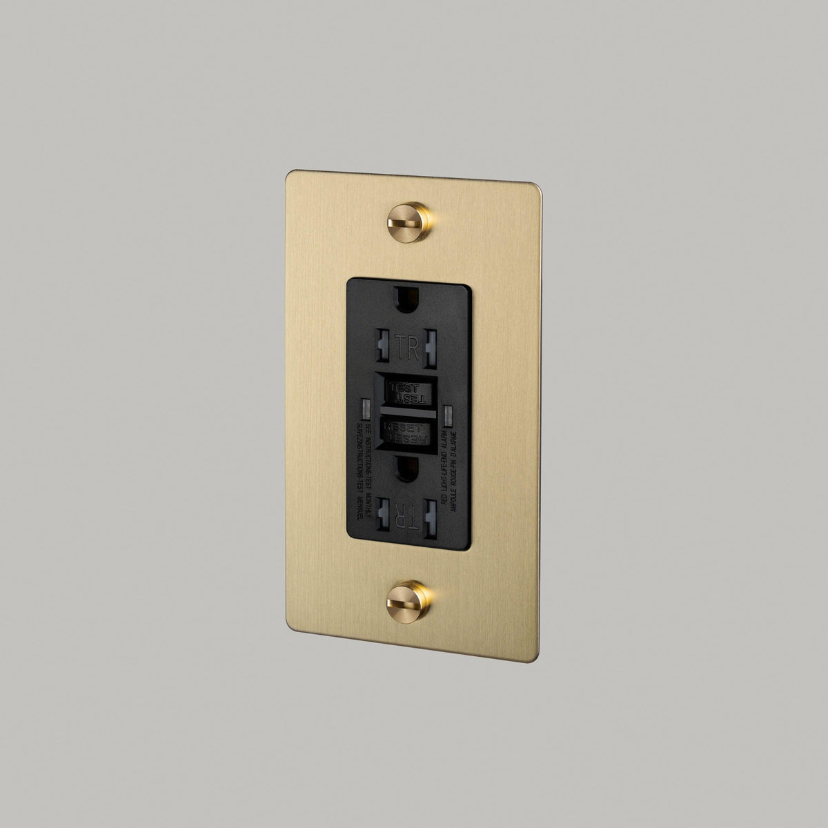 Buster + Punch - 1G Duplex GFCI Outlet - NSC-053802 | Montreal Lighting & Hardware
