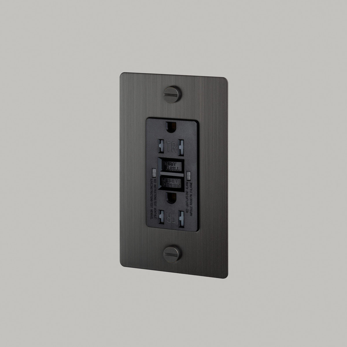Buster + Punch - 1G Duplex GFCI Outlet - NSC-093803 | Montreal Lighting & Hardware