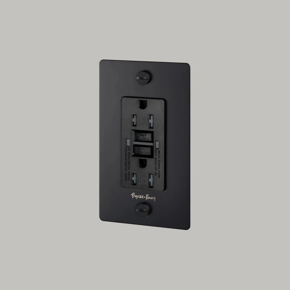 Buster + Punch - 1G Duplex GFCI Outlet - NSK-023505 | Montreal Lighting & Hardware