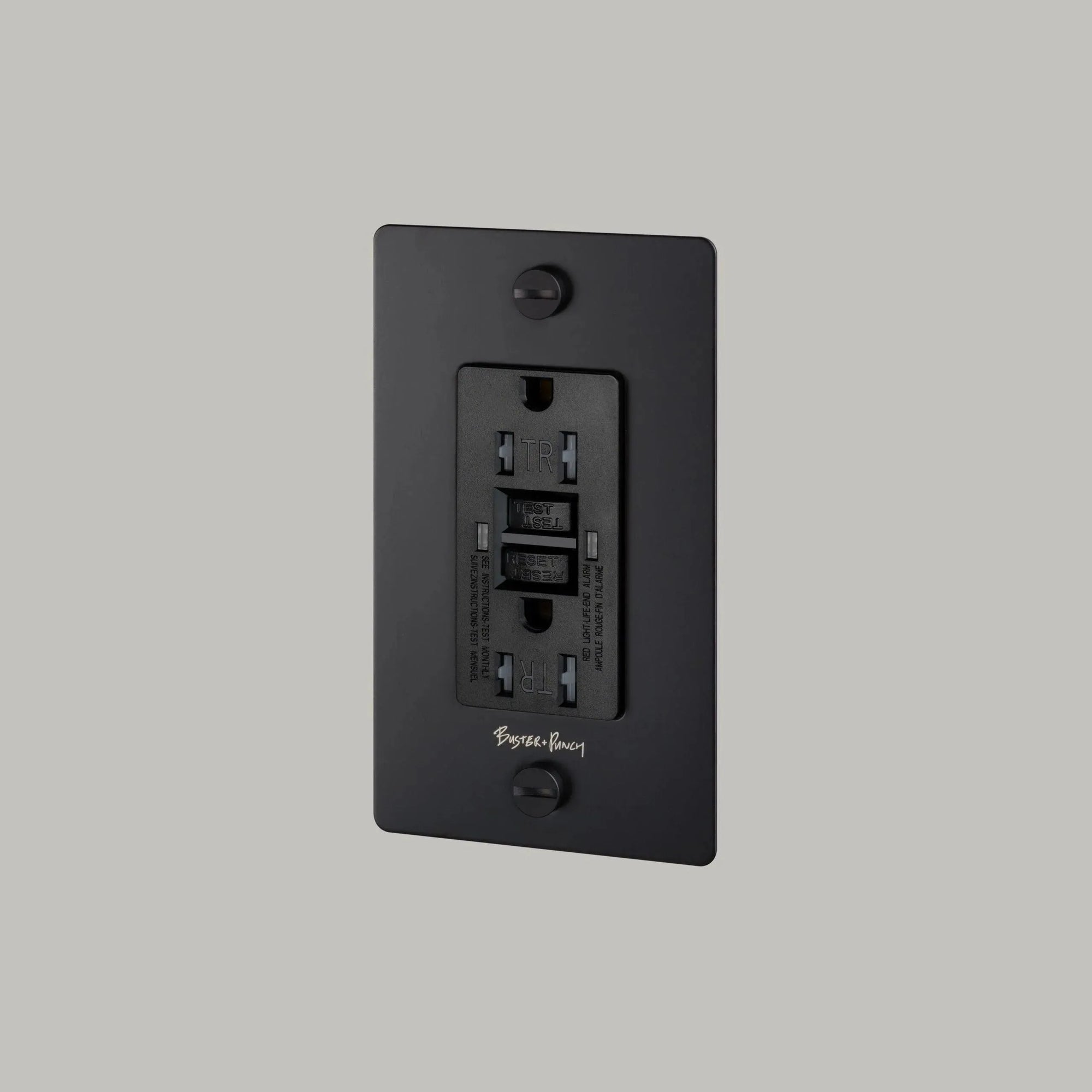 Buster + Punch - 1G Duplex GFCI Outlet - NSK-023505 | Montreal Lighting & Hardware