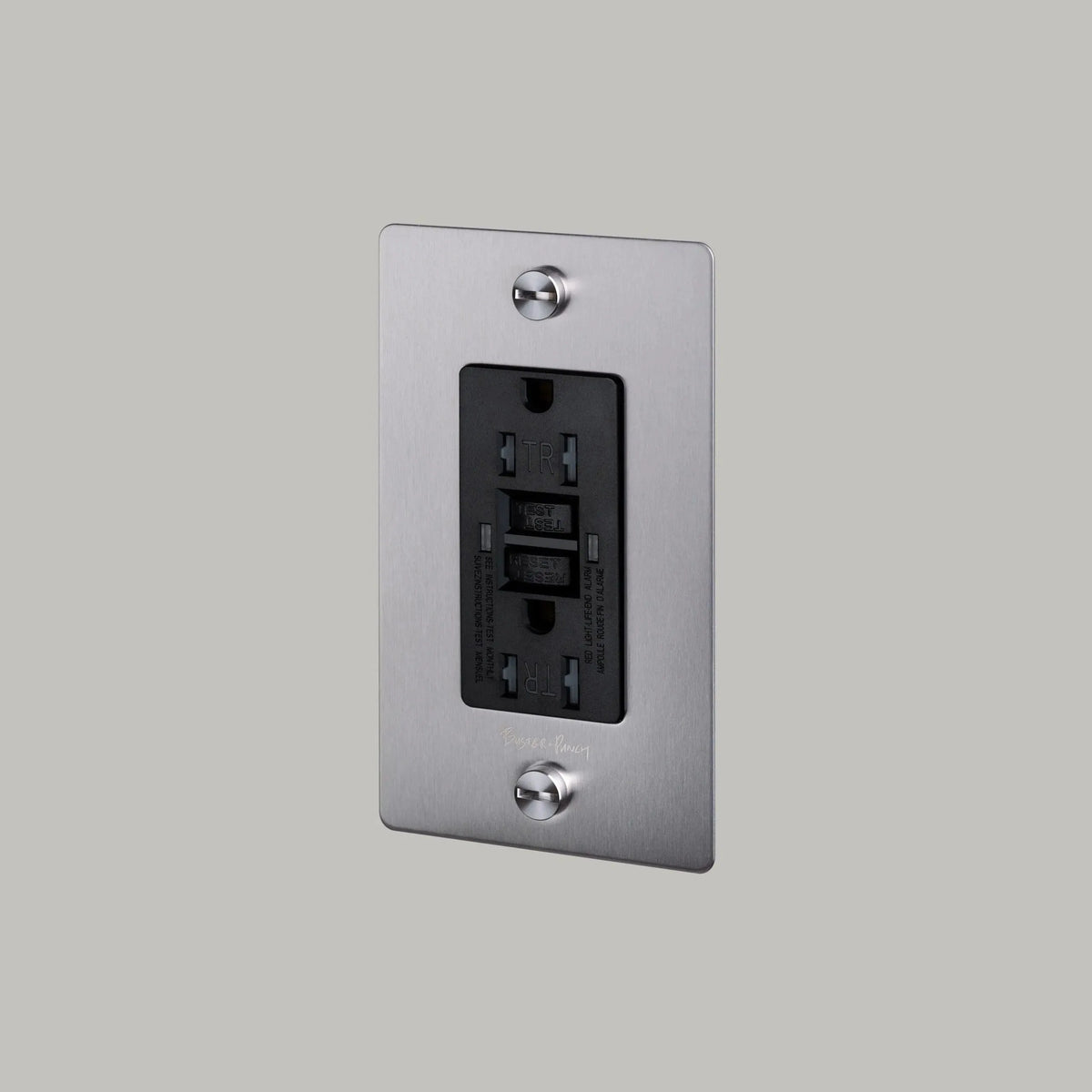 Buster + Punch - 1G Duplex GFCI Outlet - NSK-073507 | Montreal Lighting & Hardware