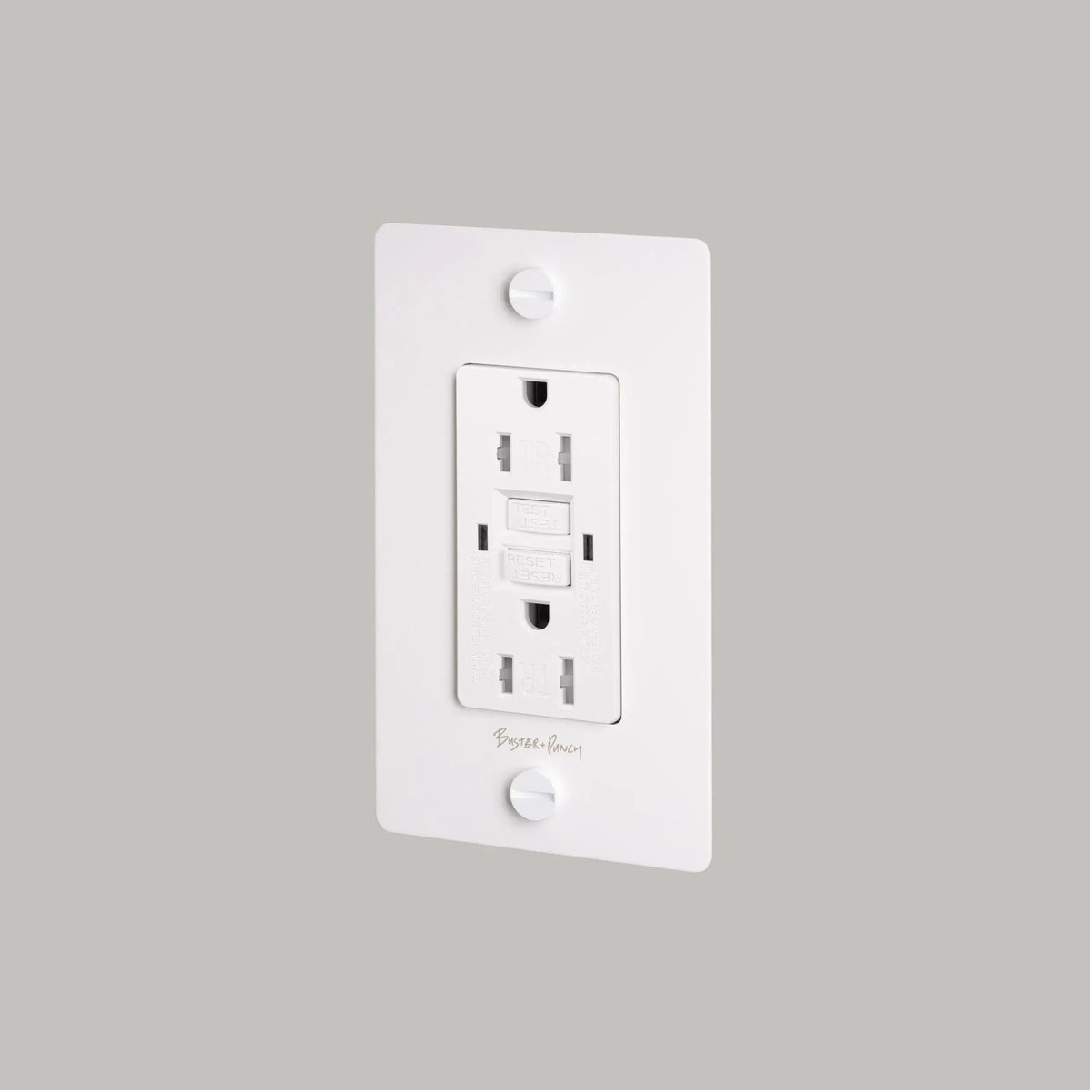 Buster + Punch - 1G Duplex GFCI Outlet - NSK-143508 | Montreal Lighting & Hardware