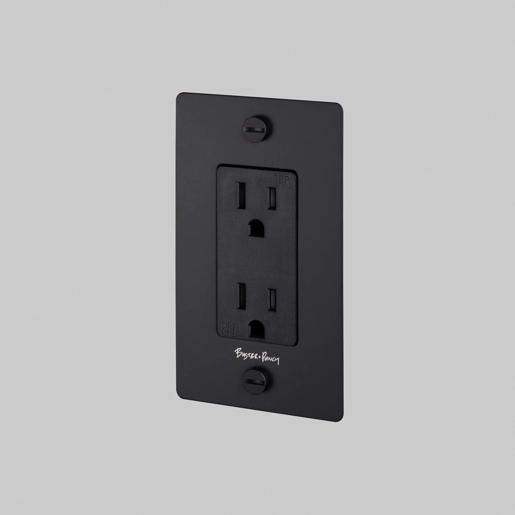 Buster + Punch - 1G Duplex Outlet - NSK-023419 | Montreal Lighting & Hardware