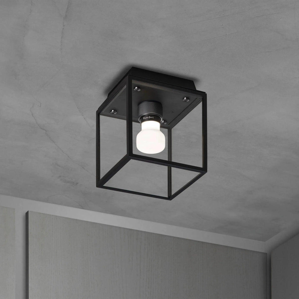 Buster + Punch - Caged Wet Ceiling Light - NCA-533537 | Montreal Lighting & Hardware