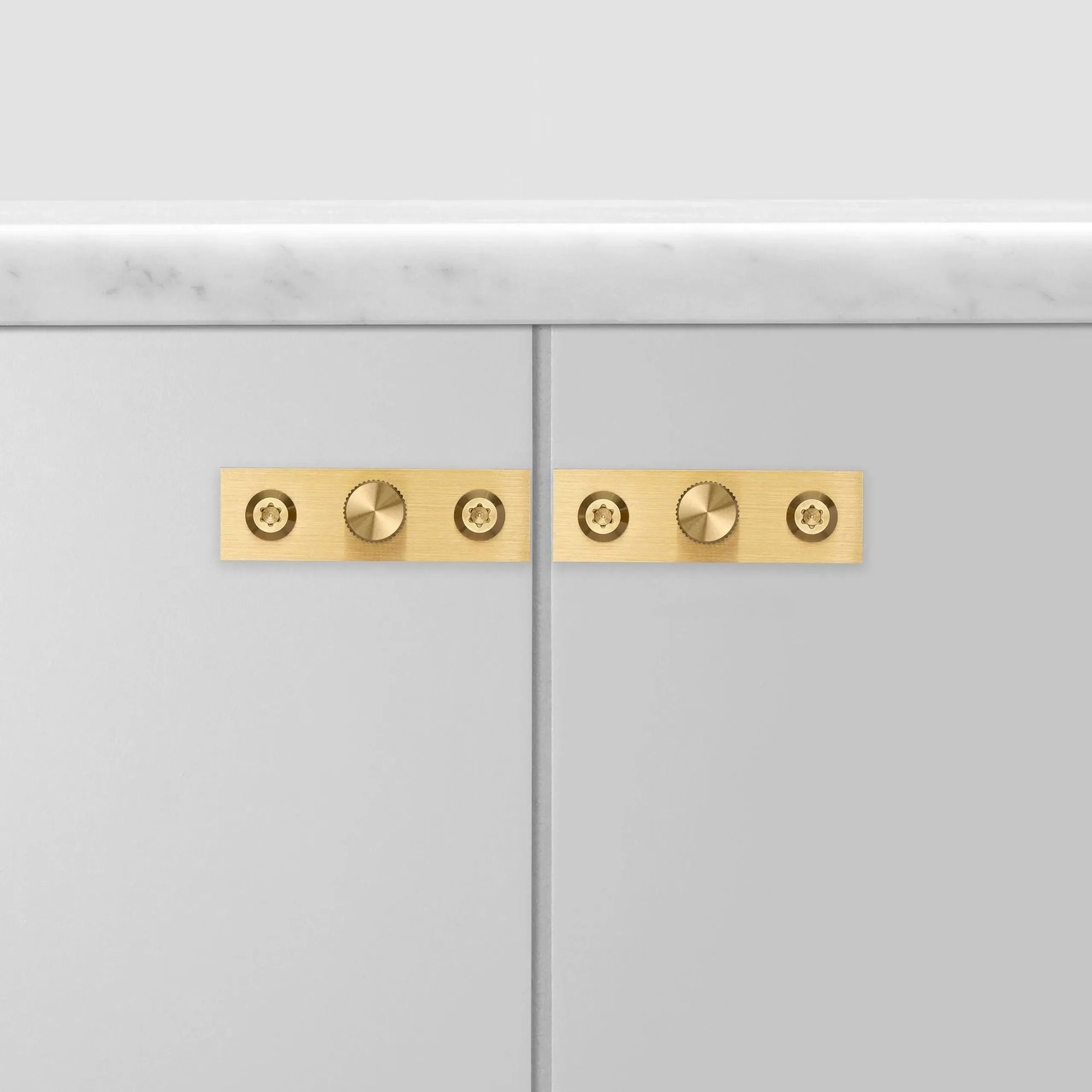 Buster + Punch - Furniture Knob - Linear Plate - NFK-02368 | Montreal Lighting & Hardware