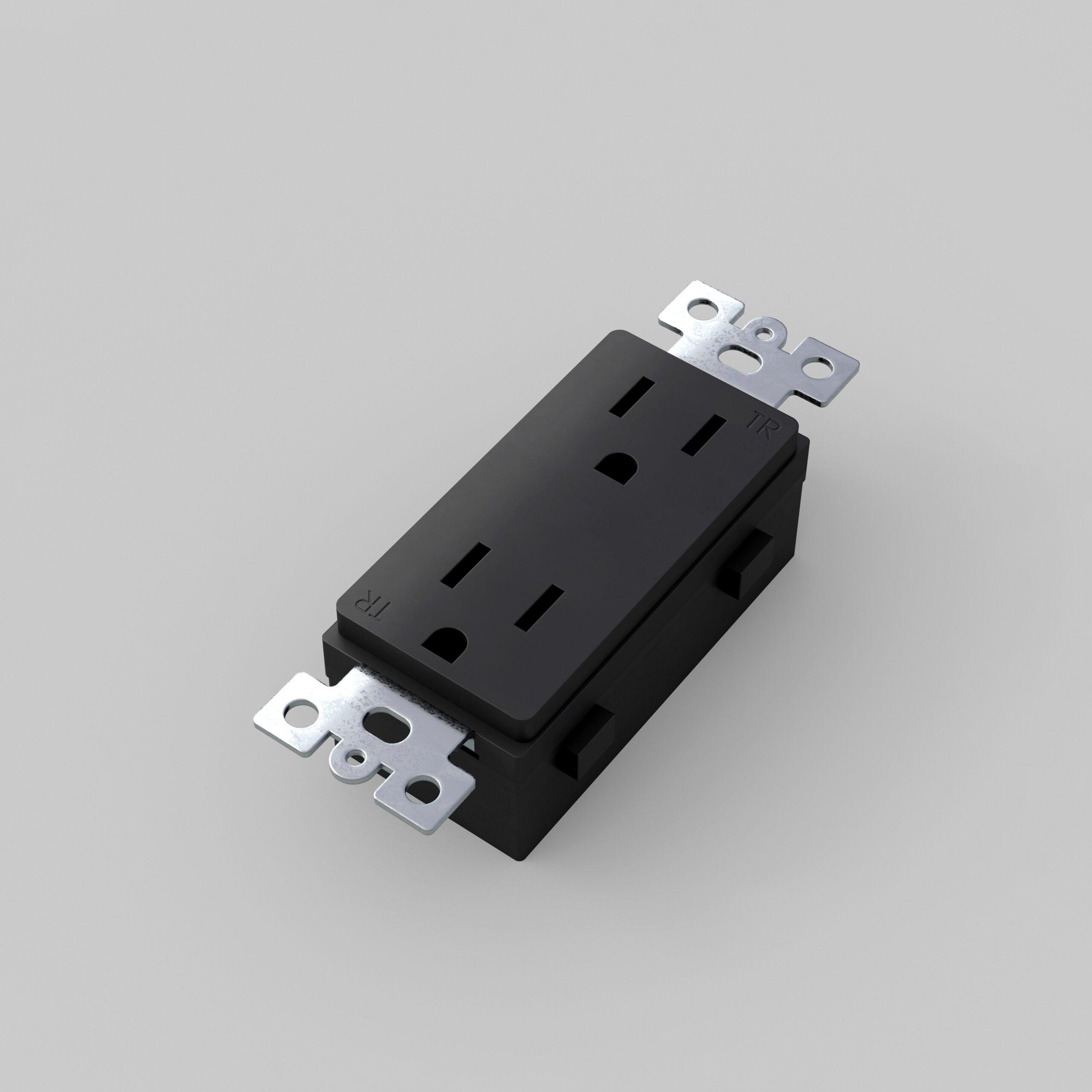 Buster + Punch - Outlet Module - Duplex - NXM-02252 | Montreal Lighting & Hardware