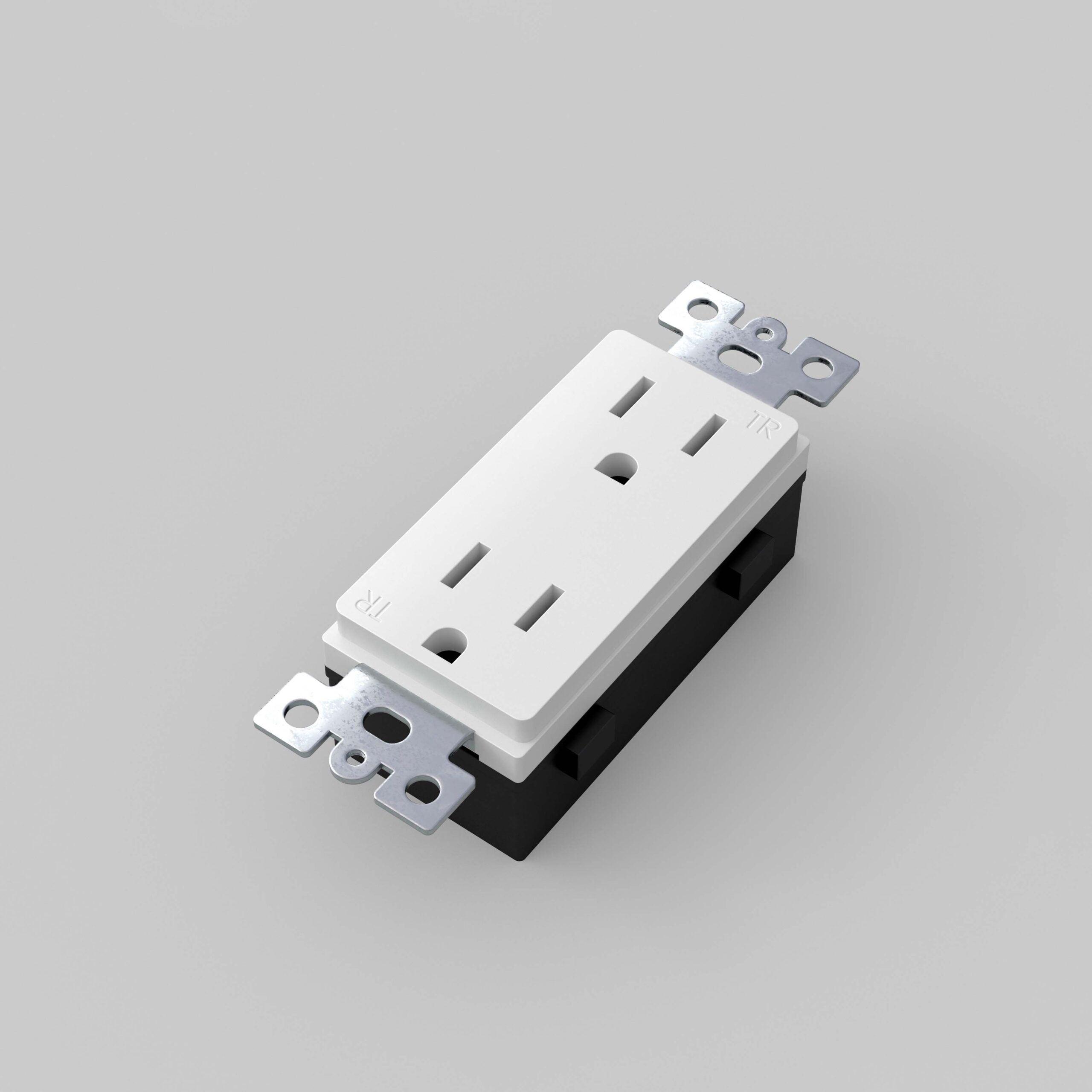 Buster + Punch - Outlet Module - Duplex - NXM-14253 | Montreal Lighting & Hardware