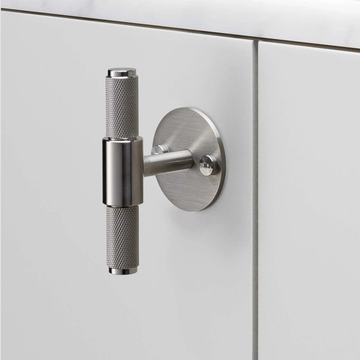 Buster + Punch - T-Bar Plate - Cross - US-TB-HP-BL-C | Montreal Lighting & Hardware