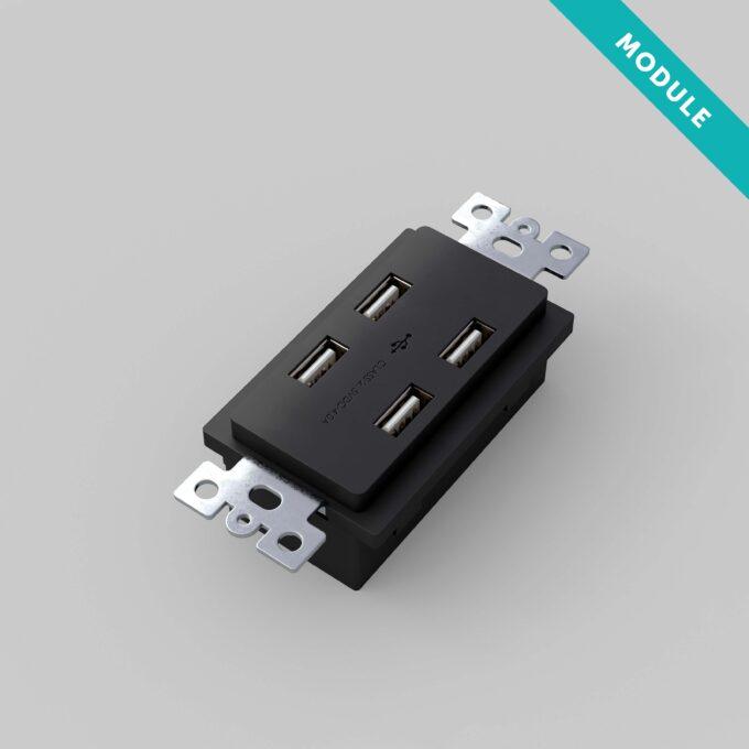 Buster + Punch - USB Outlet Module - NSC-02388 | Montreal Lighting & Hardware
