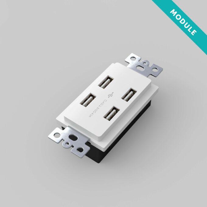 Buster + Punch - USB Outlet Module - NSC-14389 | Montreal Lighting & Hardware