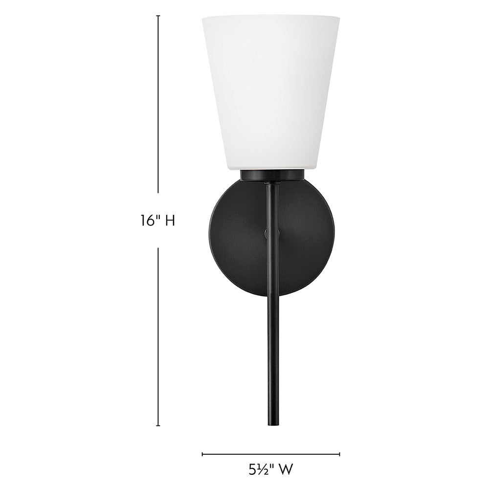 Meuble-lavabo Lark 85420BK Bri noir
