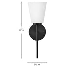 Meuble-lavabo Lark 85420BK Bri noir
