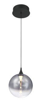 Eurofase 50250-028 Globe LED Iissa Suspension en noir mat