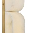 Fredrick Ramond FR41972LCB Alune LED Alabaster Sconce in Lacquered Brass