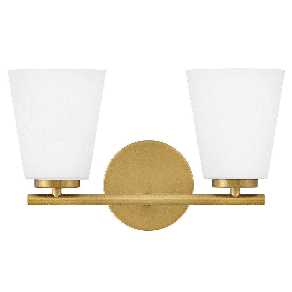 Meuble-lavabo Lark 85422LCB Bri en laiton laqué
