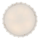 Fredrick Ramond FR47753BNG Simone Semi-Flush Mount in Burnished Gold