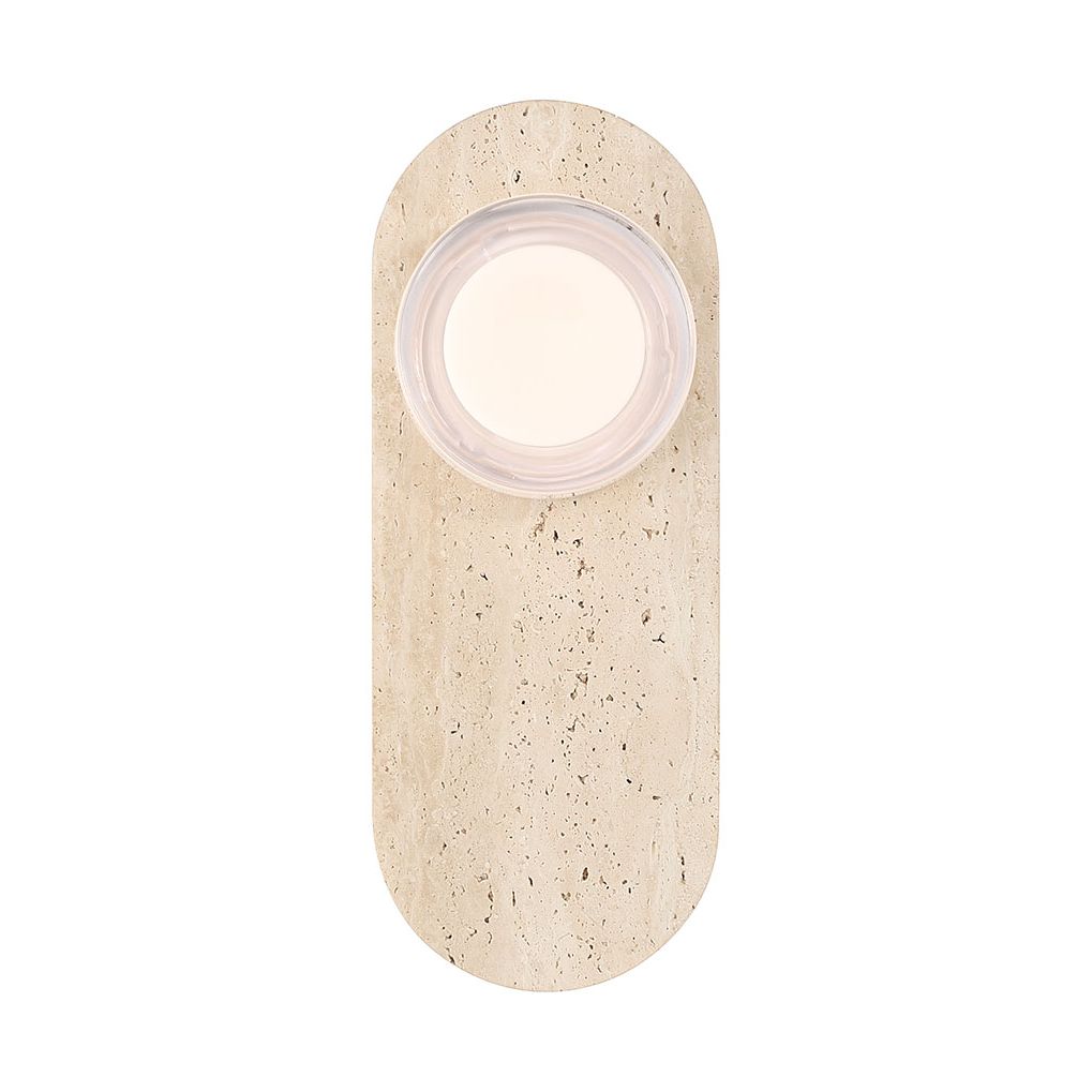 Eurofase 50272-044 Sternn Natural Stone LED Outdoor Wall Sconce in Travertine