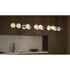Fredrick Ramond FR41909BX Selene Linear Chandelier in Black Oxide
