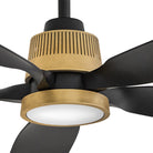 Éclairage intelligent LED Bodin 906564FHB-LDD de Hinkley Lighting Ventilateur  en laiton Heritage