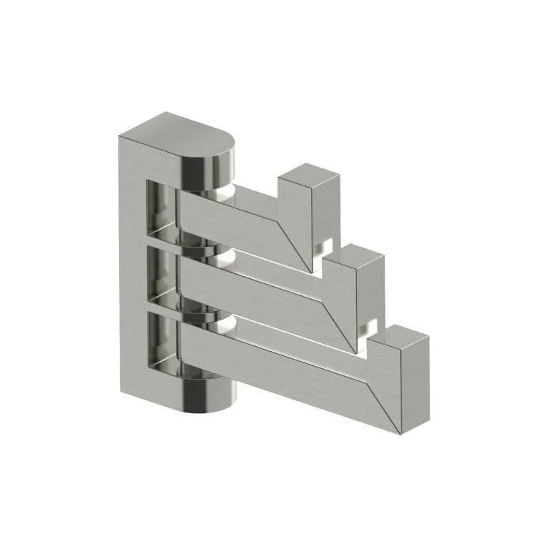 London Pivoting Triple Robe Hook