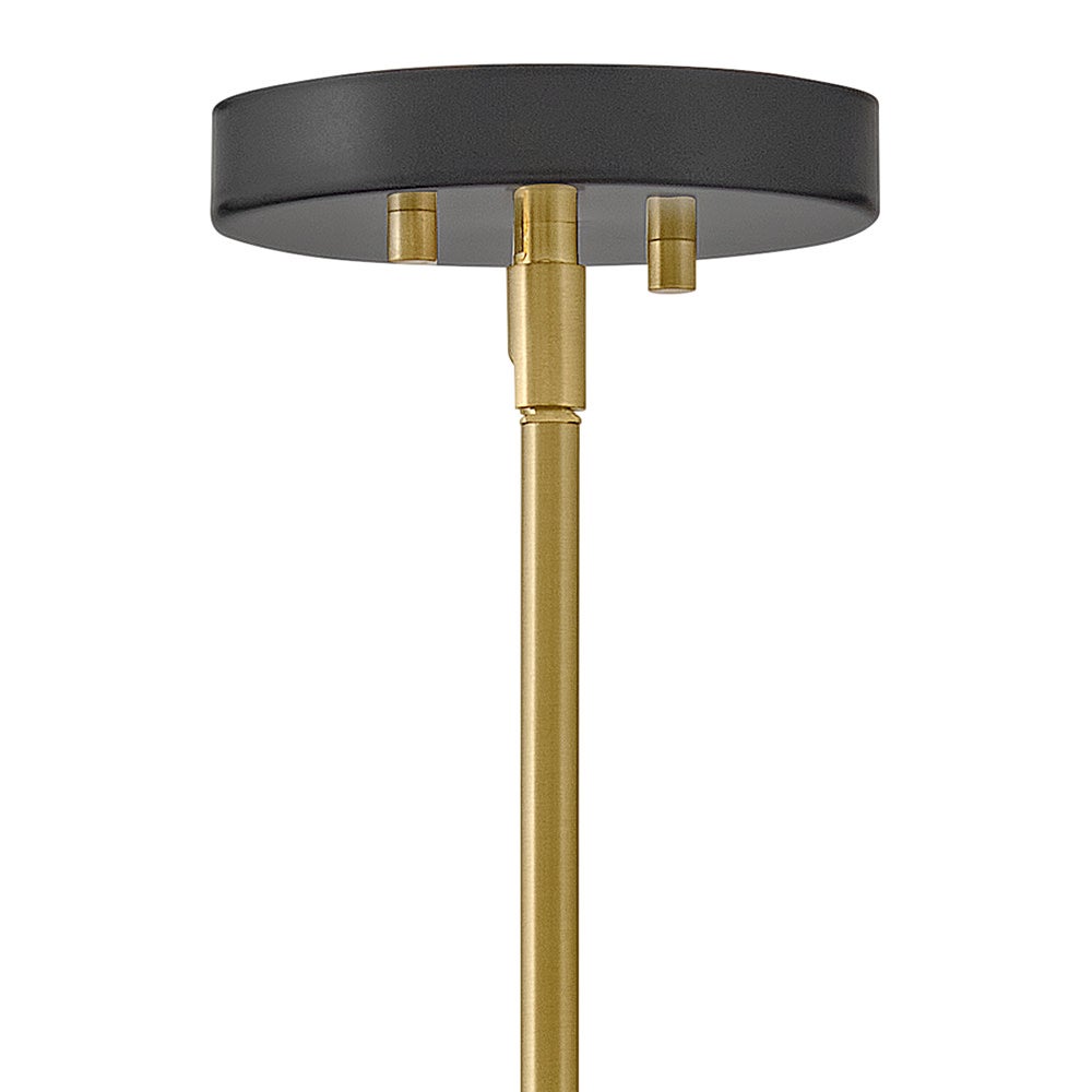 Lark 83645BK Sammi Linear Chandelier in Black