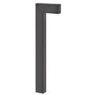 Borne lumineuse LED Atlantis 5518SK de Hinkley Lighting, finition noir satiné