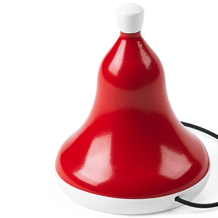 Kay Bojesen 39333 Bonnet de Père Noël pour figurines en bois rouge/blanc
