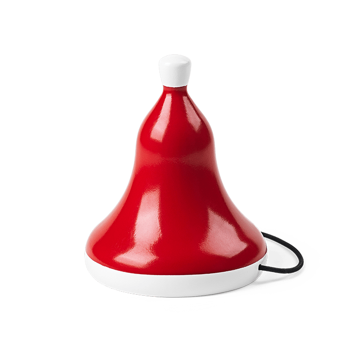Kay Bojesen 39333 Bonnet de Père Noël pour figurines en bois rouge/blanc