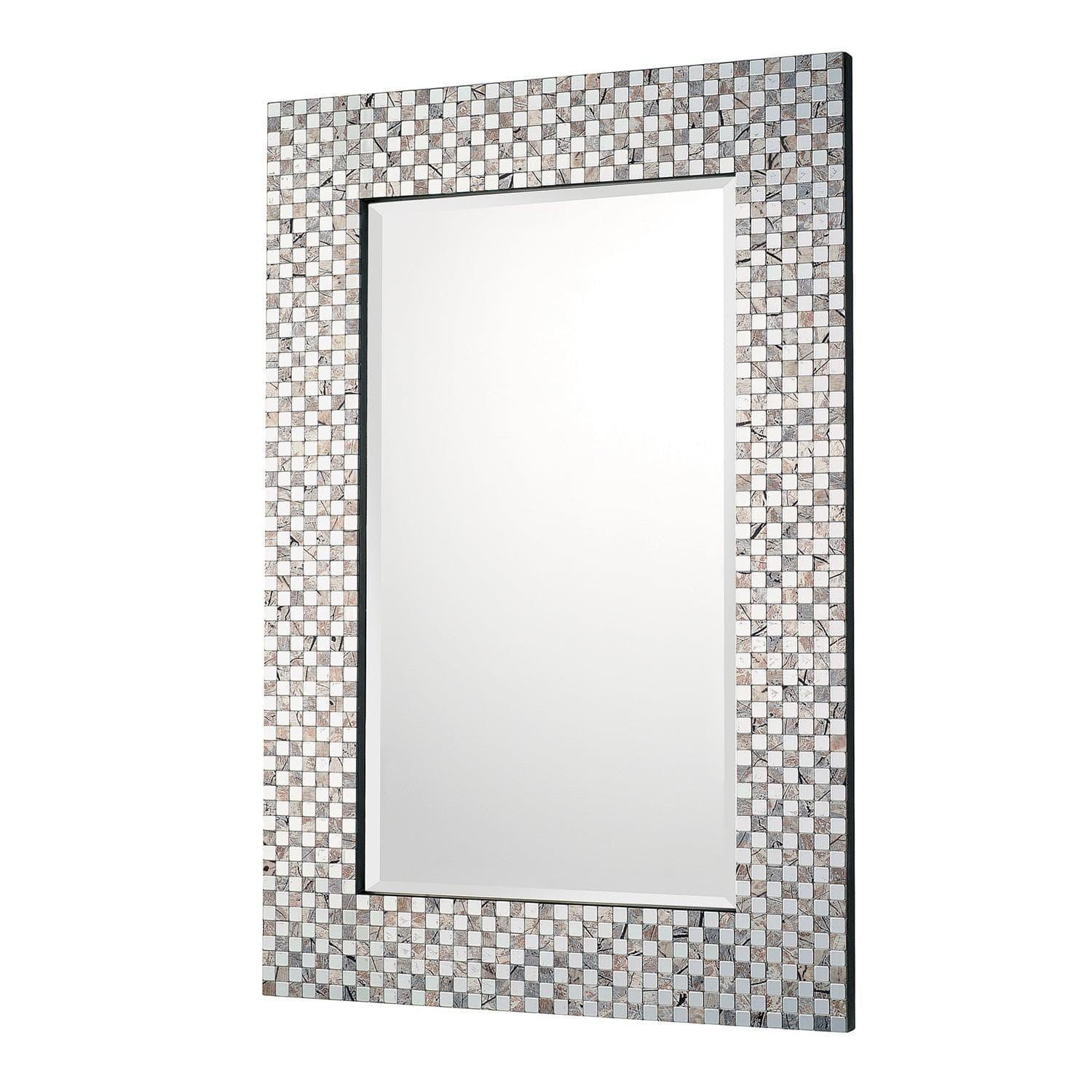 Capital Lighting Fixture Company - 23"W x 35"H Hand-Tiled Rectangle Mirror - 716801MM | Montreal Lighting & Hardware