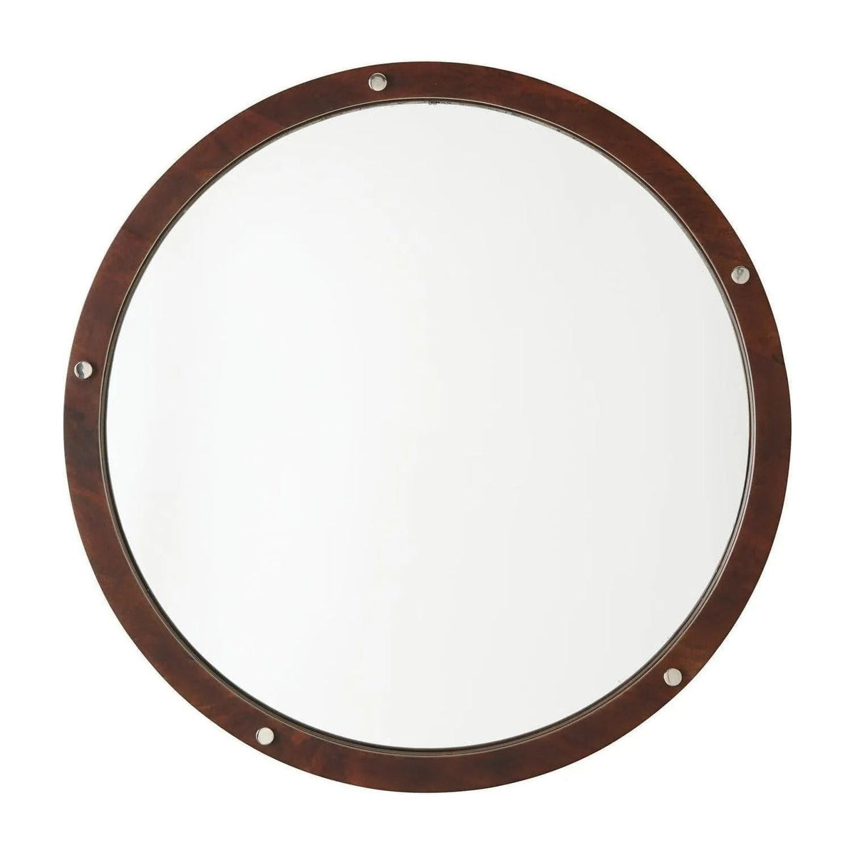 Capital Lighting Fixture Company - 29.75" Round Wood Mirror - 739901MM | Montreal Lighting & Hardware