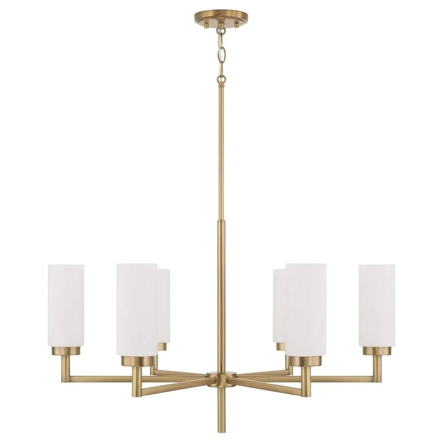 Capital Lighting Fixture Company - Alyssa Chandelier - 451761AD | Montreal Lighting & Hardware