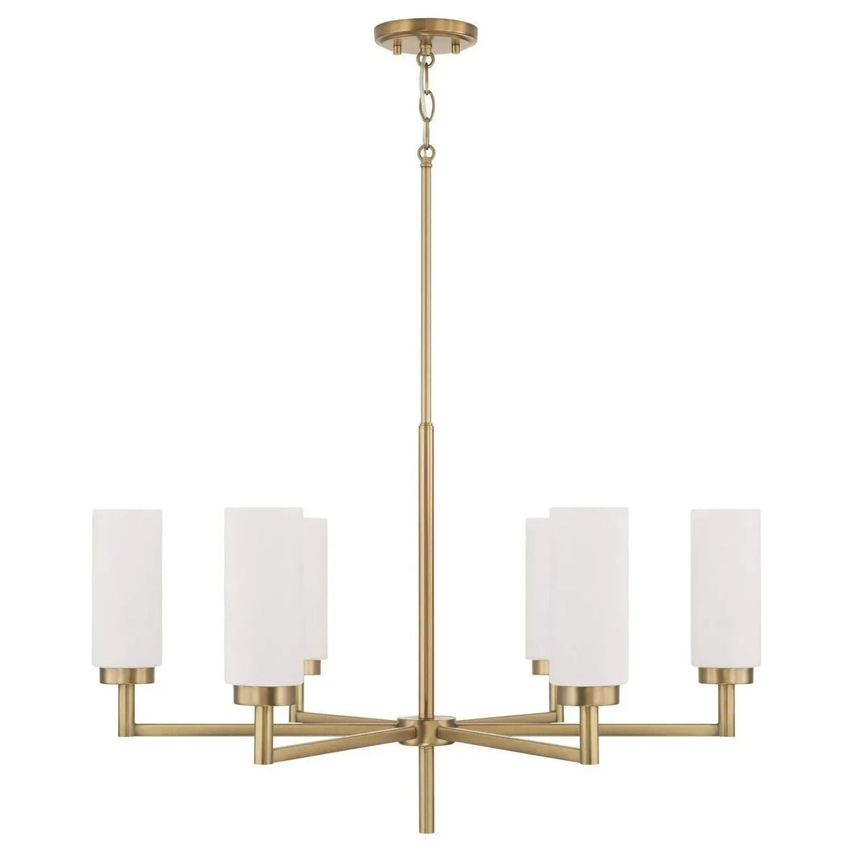 Capital Lighting Fixture Company - Alyssa Chandelier - 451761AD | Montreal Lighting & Hardware