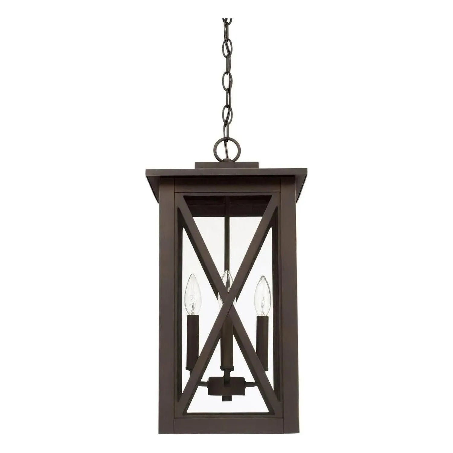 Capital Lighting Fixture Company - Avondale Outdoor Hanging Lantern - 926642BK | Montreal Lighting & Hardware