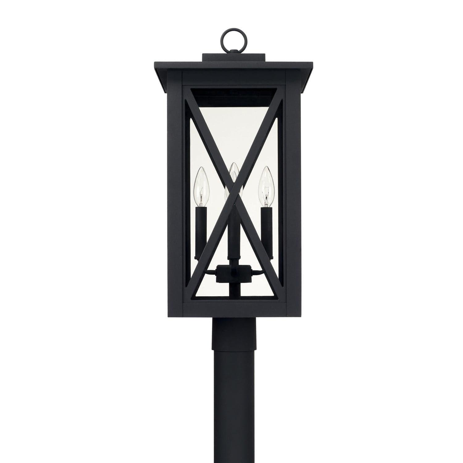 Capital Lighting Fixture Company - Avondale Outdoor Post Lantern - 926643BK | Montreal Lighting & Hardware