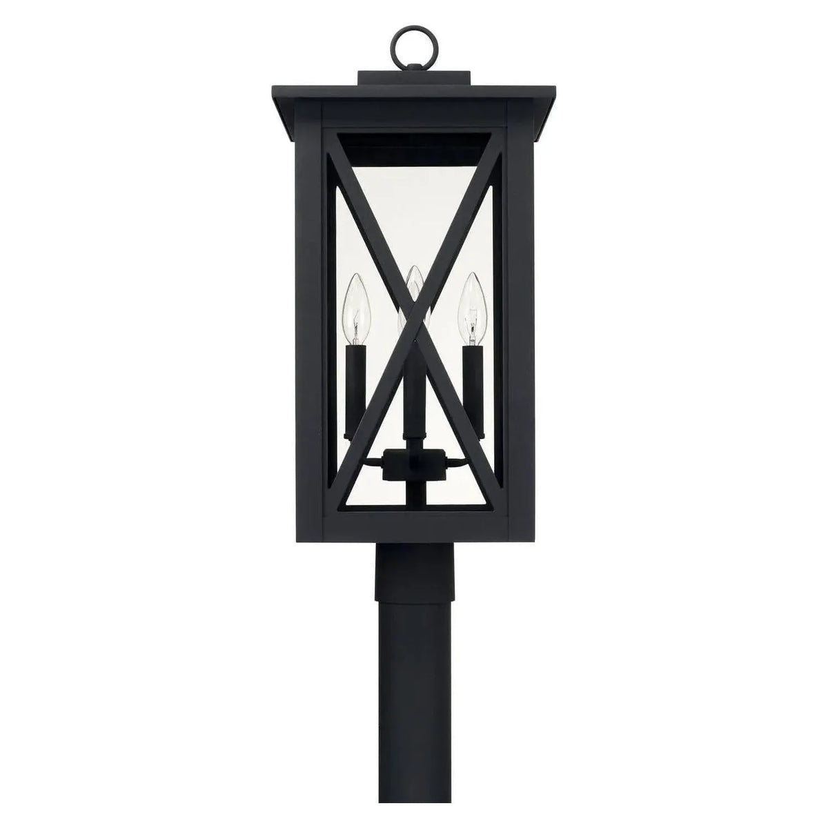 Capital Lighting Fixture Company - Avondale Outdoor Post Lantern - 926643BK | Montreal Lighting & Hardware